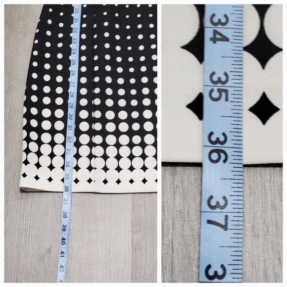 Voir Voir Black & White Dress Sz 6P - Picture 9 of 10